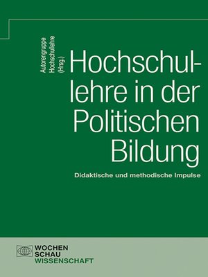 cover image of Hochschullehre in der Politischen Bildung